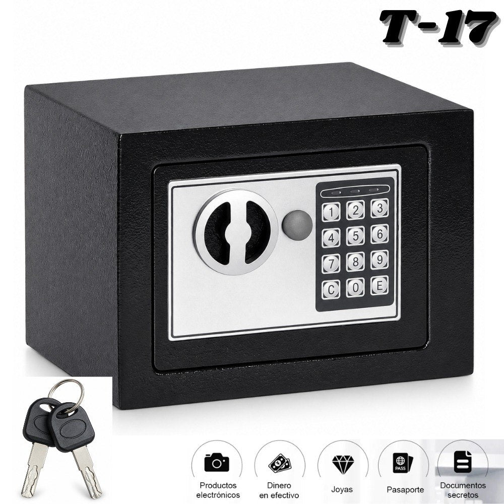 Caja Fuerte De Seguridad Digital T-17