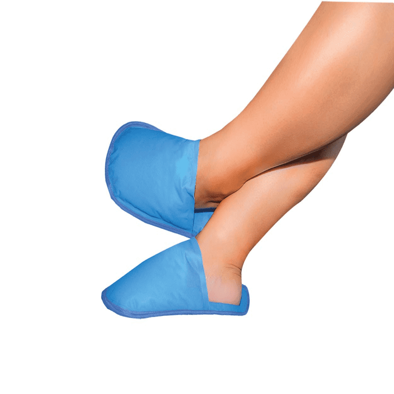 Pantuflas 2 en 1 terapia calor