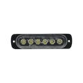 Luz direccional con 6 LEDS, color claro, 12-24 VCD