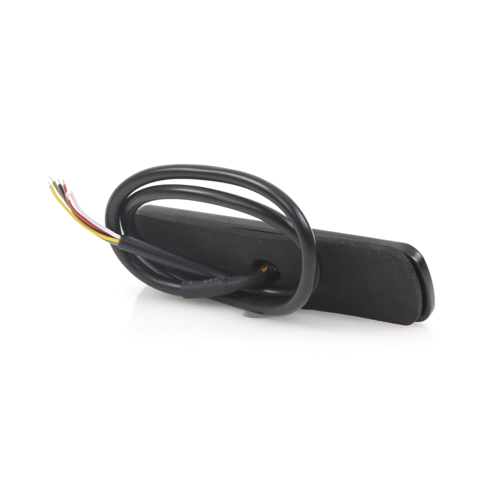 Directional light with 6 LEDs, amber/clear, 12-24 VDC