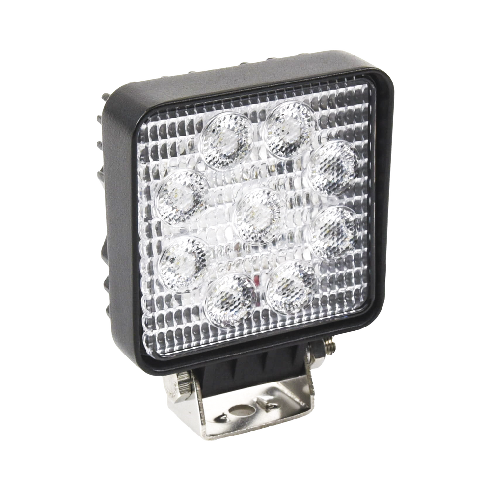Ultra-bright work light, 9 LEDs, 1500 lumens, 12-24 VDC