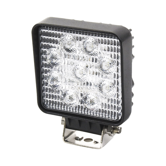 Luz de trabajo ultra brillante, 9 LED, 1500 lumen, 12-24 VCD