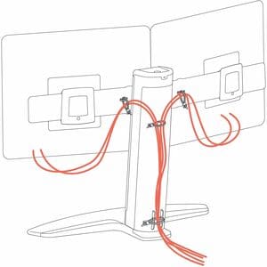 Soporte para monitor Ergotron 33-396-085 Neo-Flex 24 a 26 pulg 15.42 kg