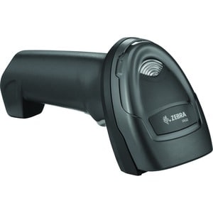 Escáner de códigos Zebra DS2278-SR7U2100PRW USB y base negra