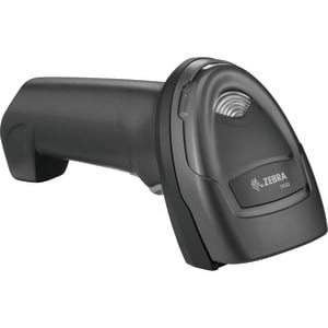 Escáner de códigos Zebra DS2278-SR7U2100PRW USB y base negra