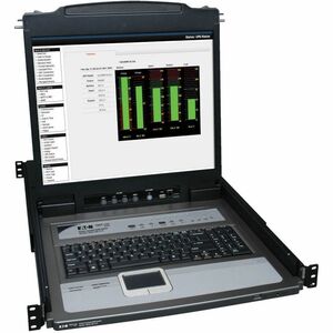Consola KVM Tripp Lite B020-U08-19-K 8 puertos, LCD 19 pulgadas, rack 1U