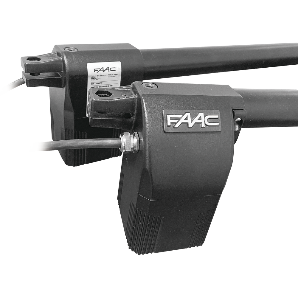 FAAC 412 Swing Operator Kit for 3 Meter Gates and up to 300 KG / Non-Reversible Operators with Manual Release Key