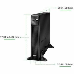 UPS en línea Apc SRT1000XLA 1kVA/900W, 2U, 6 NEMA 5-15R