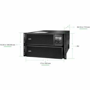 UPS Apc SRT10KXLT Smart-UPS On-Line 10kVA/10kW torre 208V