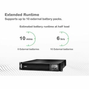 UPS Apc SRT2200XLA 2.20kVA/1.80kW, torre 2U, onda sinusoidal