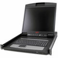 Consola de rack Apc AP5719 LCD, touchpad y altura 1U