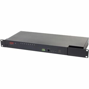 Conmutador KVM Apc KVM0108A 8 computadores 1 usuario local 1U