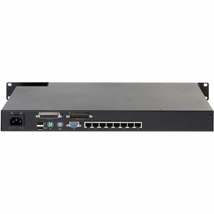 Conmutador KVM Apc KVM0108A 8 computadores 1 usuario local 1U