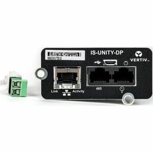 Módulo de gestión Vertiv IS-UNITY-DP Liebert, 1 USB, gestión de red