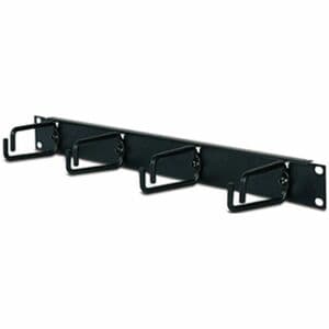 Organizador de cable Apc AR8425A horizontal 1U negro para rack