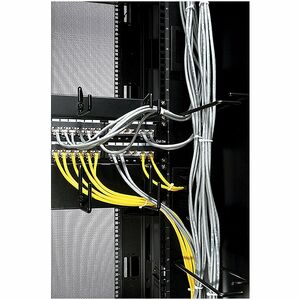 Organizador de cable Apc AR8425A horizontal 1U negro para rack