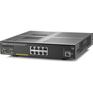 Switch Aruba JL258A 2930F 8 puertos PoE+, 2 SFP+, capa 3