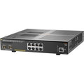 Switch Aruba JL258A 2930F 8 puertos PoE+, 2 SFP+, capa 3