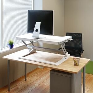 Escritorio sentado-de pie Ergotron 33-406-062 WorkFit-TL, altura ajustable, blanco