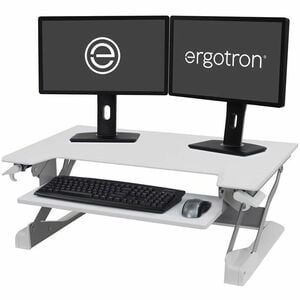Escritorio sentado-de pie Ergotron 33-406-062 WorkFit-TL, altura ajustable, blanco