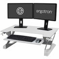 Escritorio sentado-de pie Ergotron 33-406-062 WorkFit-TL, altura ajustable, blanco