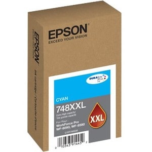 Cartucho de tinta Epson T748XXL220-AL cian, DURABrite Ultra, 7K pág