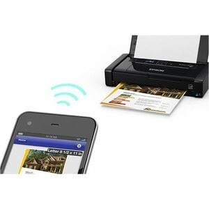 Impresora de tinta Epson WorkForce WF-100 C11CE05302 portátil, Wi-Fi, USB