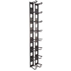 Organizador de cable Apc AR8442 vertical, 8 anillos, rack 0U