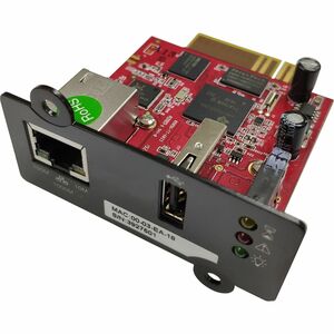 Tarjeta de red Apc Easy UPS 3S E3SOPT001 para UPS, color negro