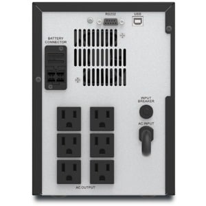 UPS Apc SMV1000A 1kVA/700W, torre, AVR, 6 NEMA 5-15R