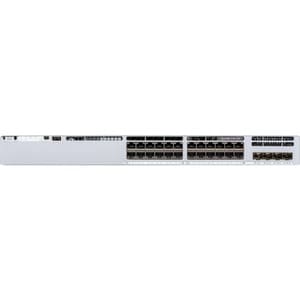 Switch Cisco Catalyst C9300L-24P-4X-E 24 puertos PoE capa 3 modular