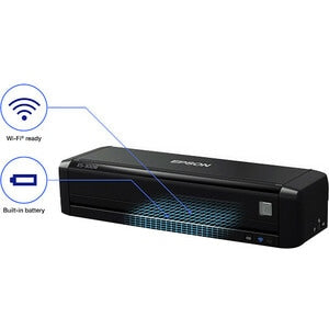 Escáner Epson B11B242201 WorkForce ES-300W inalámbrico 600 ppp dúplex