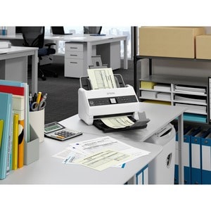 Escáner Epson DS-730N 600 ppp, 40 ppm, dúplex, USB