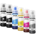 Botella de tinta Epson T555220-AL T555 cian inyección