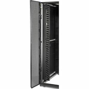Organizador de cable Apc AR7581A cubierta 42U, negro, paquete x2