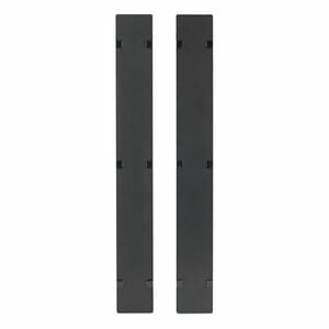 Organizador de cable Apc AR7581A cubierta 42U, negro, paquete x2