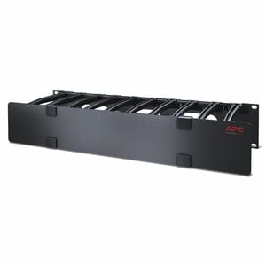 Organizador de cables Apc AR8606 horizontal 2U, negro, para rack