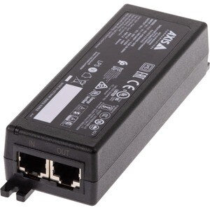 Inyector PoE Axis 02172-004 30W Gigabit 1 puerto PoE negro