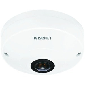 Cámara de red Hanwha Techwin QNF-9010 12MP, ojo de pez, H.265