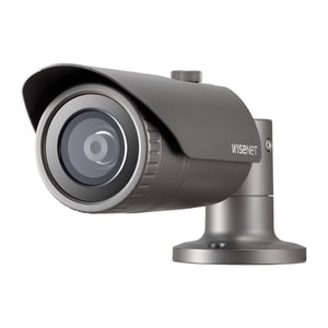 Cámara de red Hanwha Techwin QNO-8010R Wisenet, 5 megapíxeles, IR 20 m, H.265