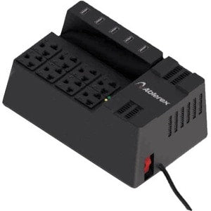 Regulador de voltaje Ablerex AB-R1208USB 120 V entrada/salida, 5A