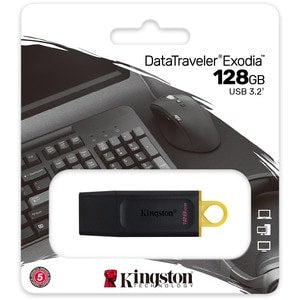 Memoria USB Kingston DataTraveler Exodia DTX 128 GB, USB 3.2 Gen 1