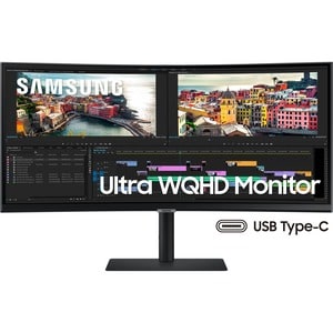 Monitor curvo Samsung S34A650UXN 34" UW-QHD USB-C HDMI