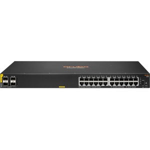 Switch Aruba 6100 JL677A, 24 puertos, capa 3, PoE 370 W