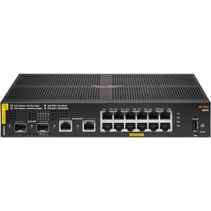 Switch Aruba R8N89A CX 6000 12 puertos, 2 SFP, PoE 139W