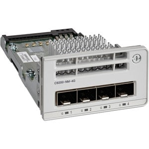 Módulo Cisco Catalyst C9200-NM-4G 4 ranuras, Gigabit Ethernet, 1000Base-X
