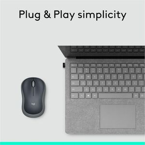 Mouse Logitech M185 910-002225 inalámbrico USB óptico 1000 dpi