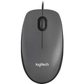 Mouse Logitech M90 USB óptico, cable, rueda de desplazamiento