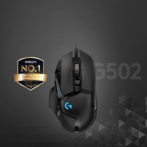 Mouse gamer Logitech G502 HERO 910-005469 USB óptico 11 botones 16000 dpi