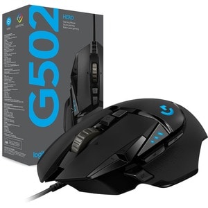 Mouse gamer Logitech G502 HERO 910-005469 USB óptico 11 botones 16000 dpi